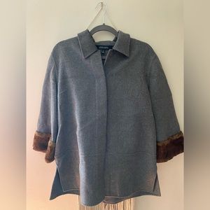 Neiman Marcus W/ faux fur